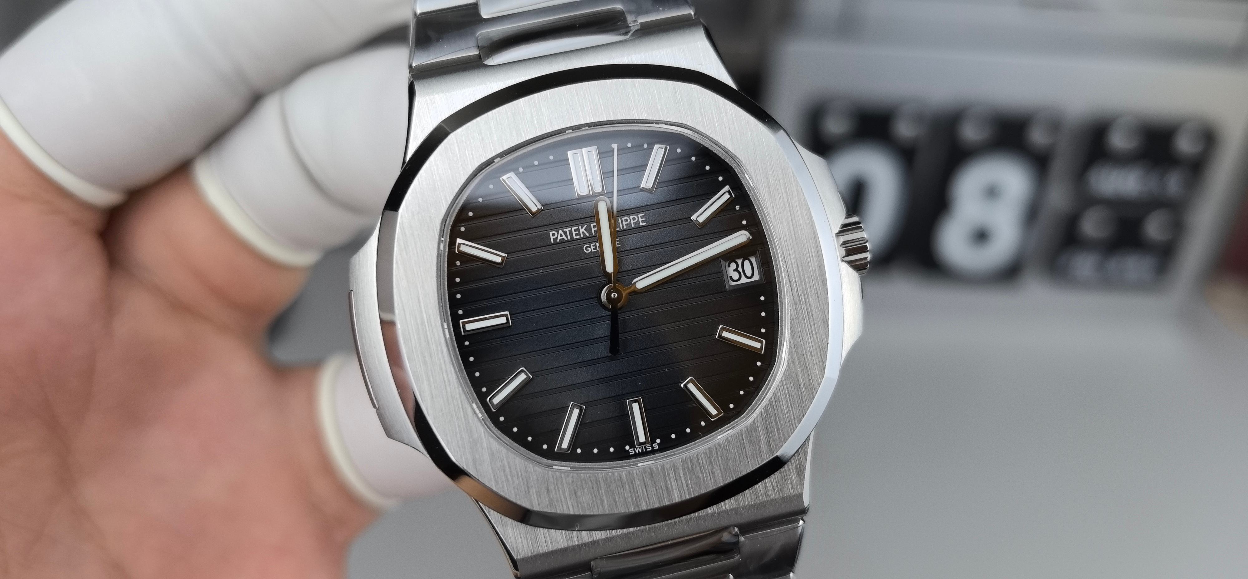 NO:384367,BBF Nautilus 5711 Denim Blue All-in-One Machine,19860909BBF鹦鹉螺5711牛仔蓝一体机,,Watch