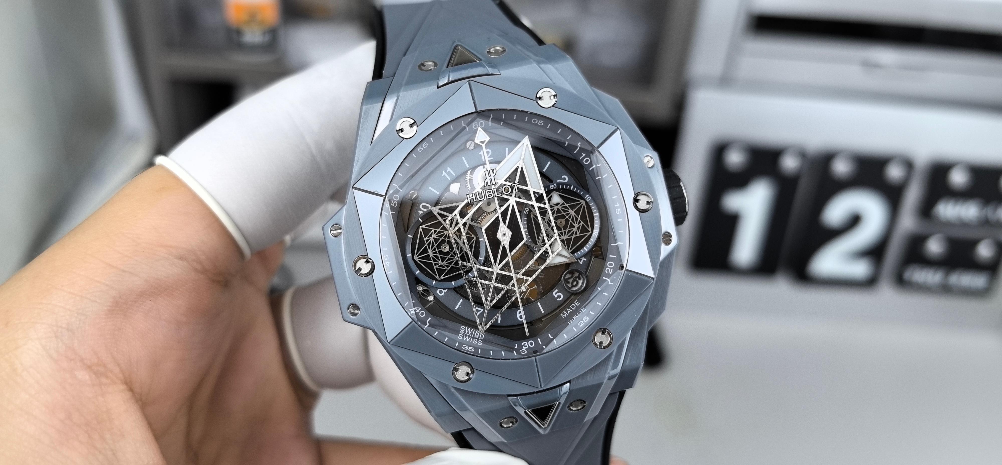 NO:384483,BBF tattoo quick disassembly ceramic gray,19860909BBF刺青快拆陶瓷灰,,Watch