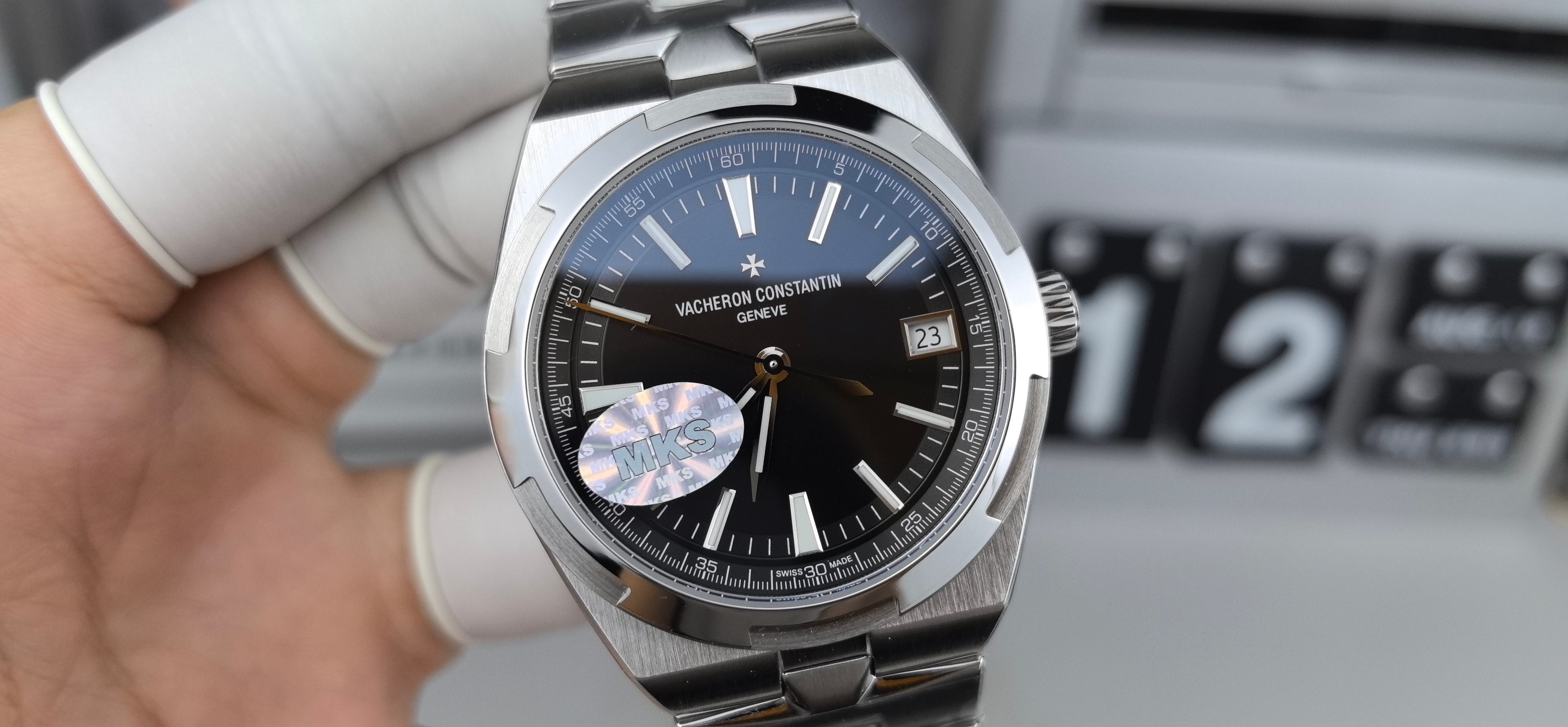 NO:384473,MKS 4500V black-faced steel belt,19860909MKS纵横四海4500V黑面钢带,,Watch