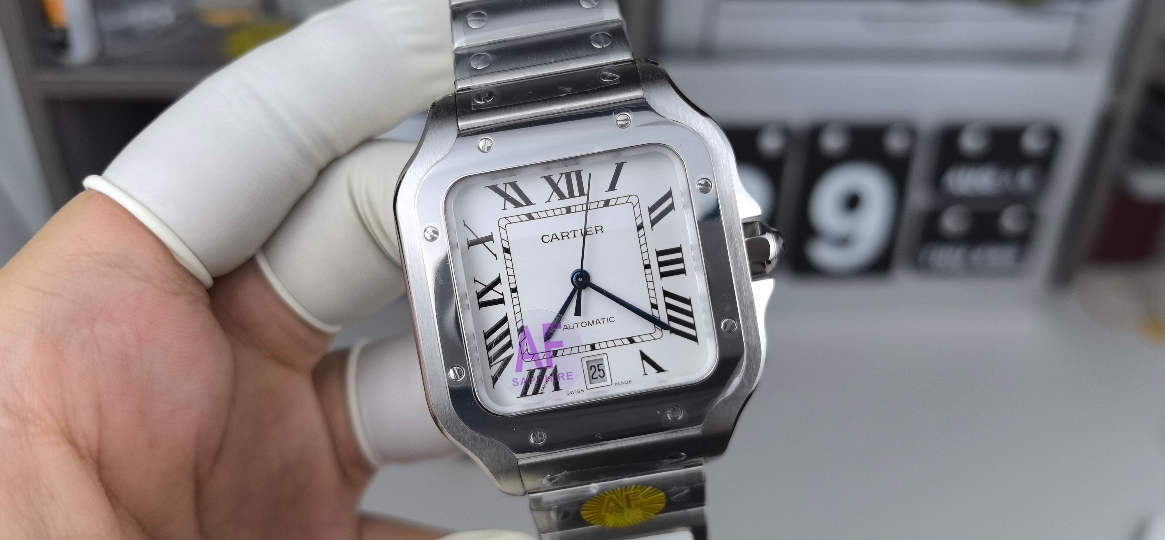 NO:386081,AF40 large Shandushi quick dismantling steel belt,19860909AF40大号山度士快拆钢带,,Watch