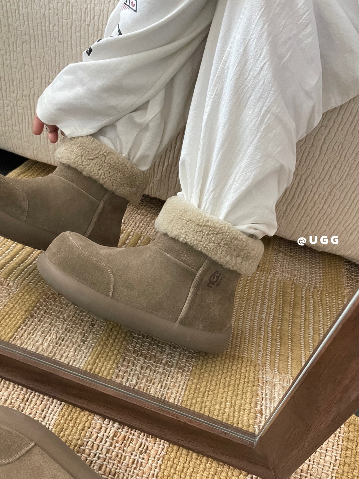 🔥土豆系列 BEKA—南瓜🎃靴毛茸茸的羊毛内里，软乎乎超治愈，一踩进去，温暖从脚尖直抵心窝~都超百搭，配