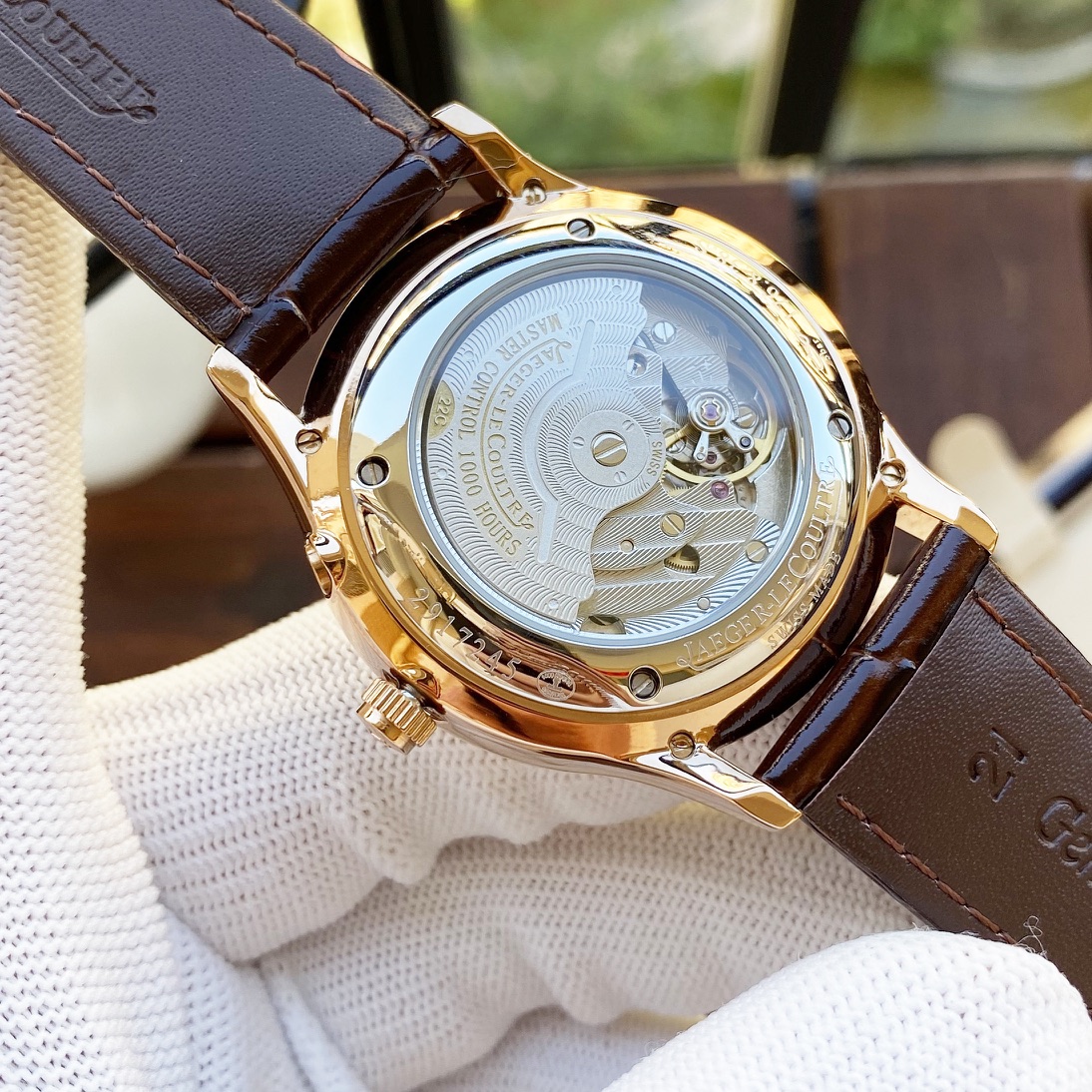 Classic White Shell Rose Gold Steel Belt Men’s Wristwatch: Simply Designed Hot Seller - 图片 8