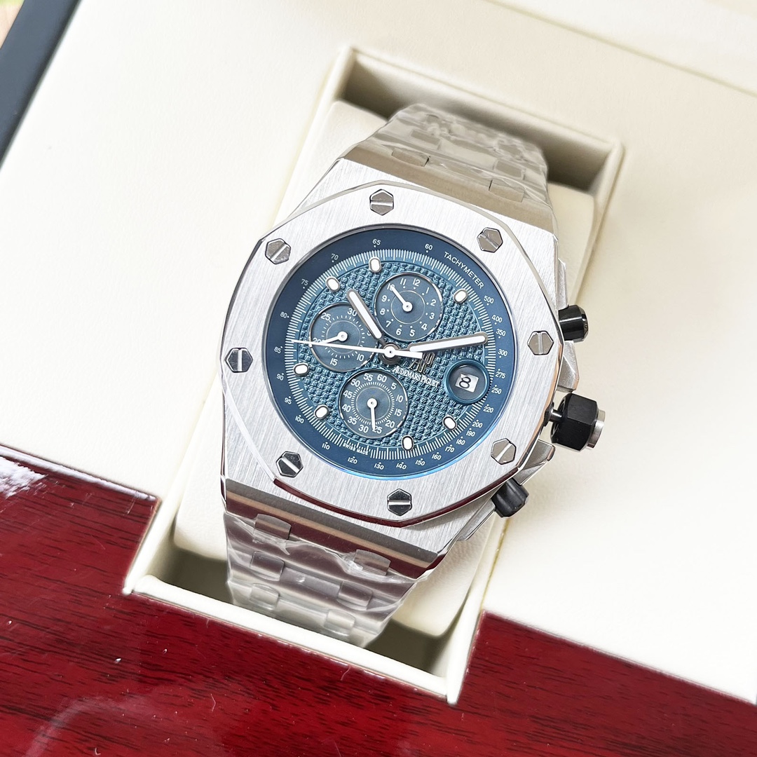 NO:393941,White shell, rose gold. [Elegant and exquisite, classic and domineering] Audemars Piguet-AP Men's watch Fully automatic mechanical movement Mineral reinforced glass 316L stainless steel case Steel strap Fashion and casual Prestige and generous Size: Diameter 44mm Thickness 15mm,,audemars19860909白壳,玫瑰金.【优雅精致 经典霸气】爱彼-AP 男士腕表 全自动机械机芯 矿物强化玻璃 316L精钢表壳 精钢表带 时尚休闲 尊贵大方 尺寸:直径44mm 厚度15mm,,audemars,Watch