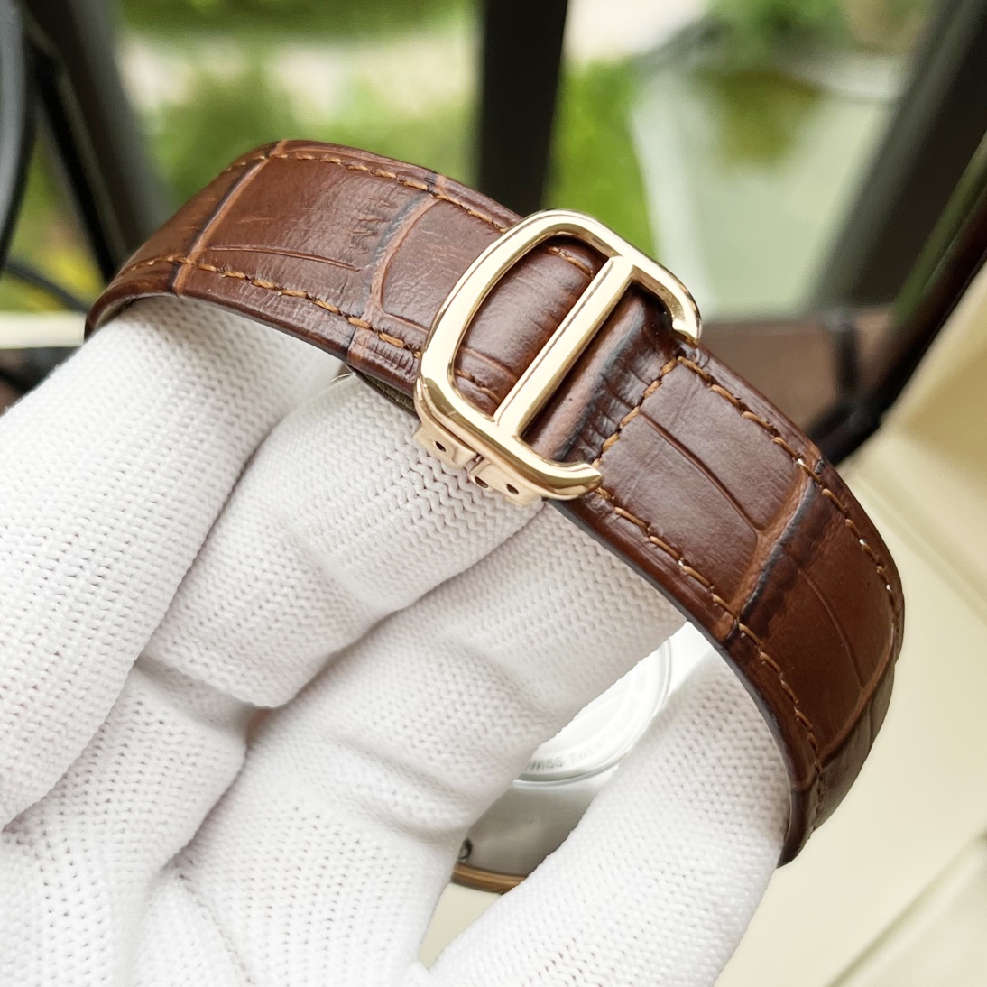 Cartier 白壳 玫瑰金 钢带+30 【全新风格 】卡地亚-Cartier 男士腕表 全自动机械机芯 矿物强化玻璃 316L精钢表壳 真皮/精钢表带 休闲 商务 尺寸:径44mm 厚度12mm