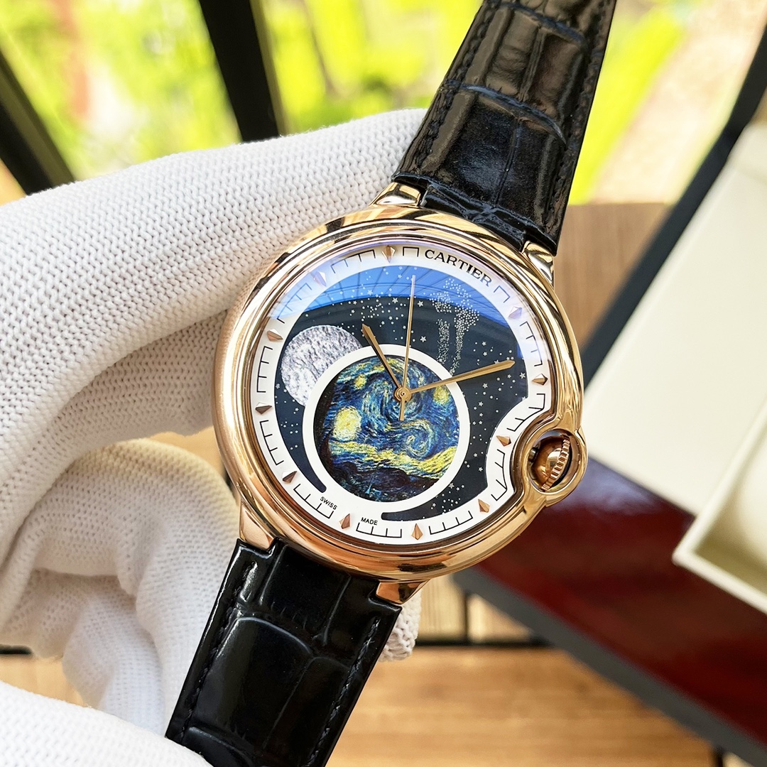Cartier 白壳5 玫瑰金 钢带+30 【简约设计 优雅大方】卡地亚-Cartier 男士腕表 全自动机械机芯 矿物强化玻璃 316L精钢表壳 精钢/真皮表带 商务休闲 绅士 尺寸:径44mm 厚度12mm