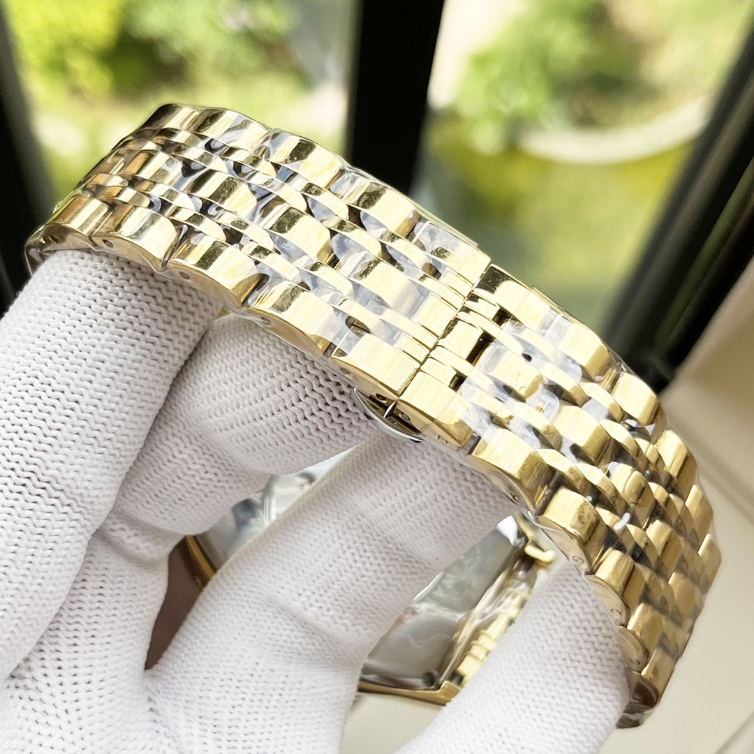 Cartier 全新风格 卡地亚-Cartier 男士腕表 全自动机械机芯 矿物强化玻璃 316L精钢表壳 精钢表带 休闲 商务 尺寸:径44mm 厚度12mm