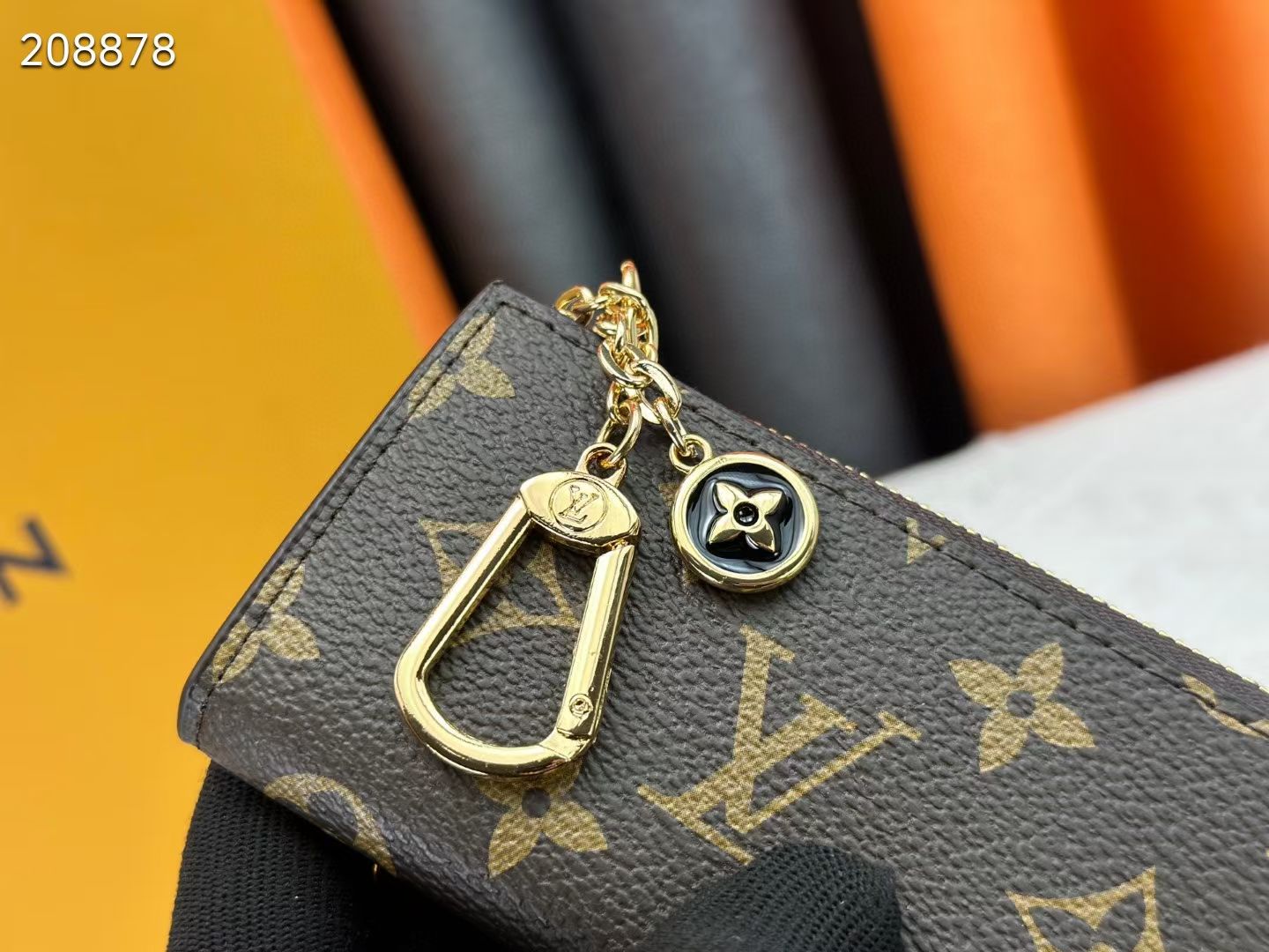 Noaキーリング Monogram帆布製のエレガントで実用的なアクセサリー