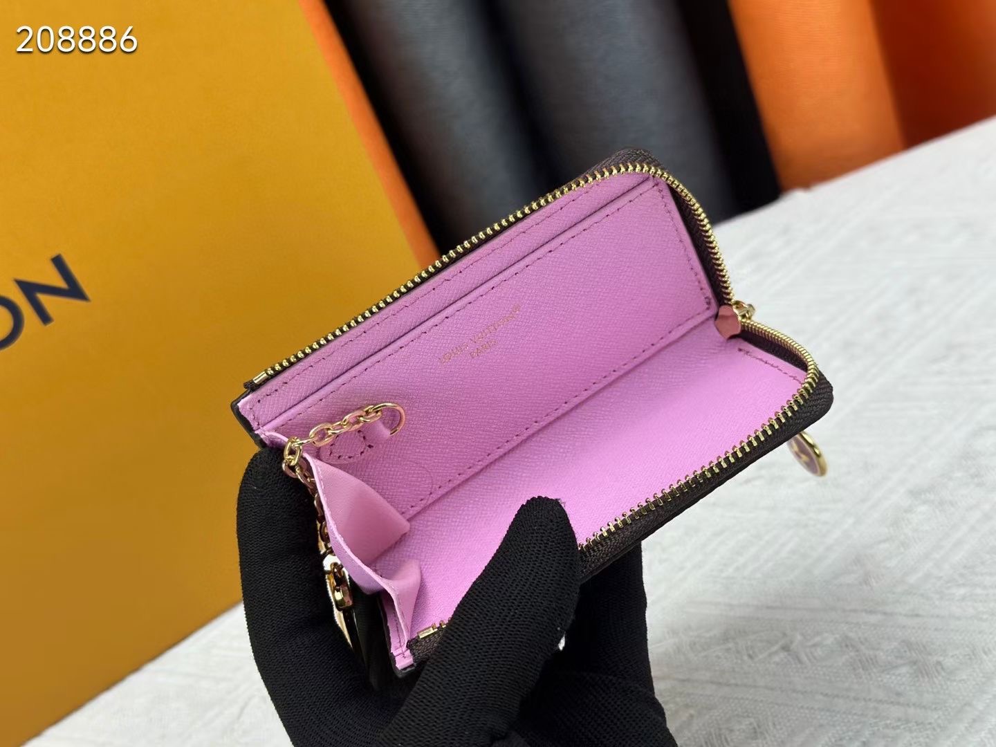 Noa キーリング - Monogram帆布製のエlegantなアクセサリー