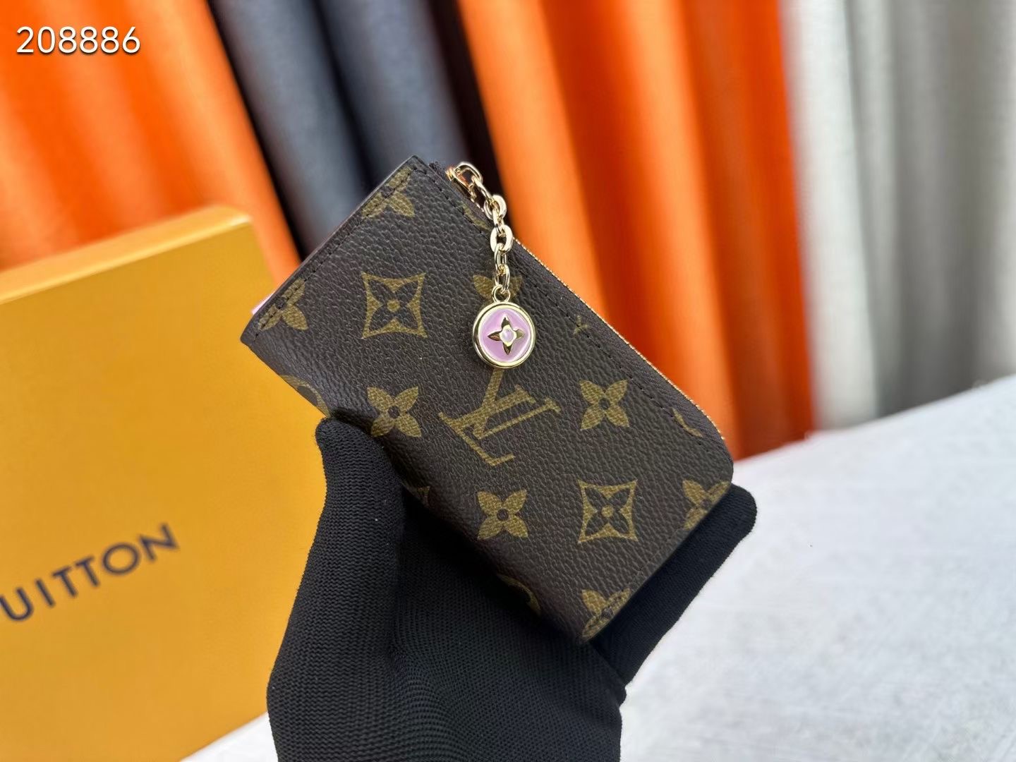 Noa キーリング - Monogram帆布製のエlegantなアクセサリー