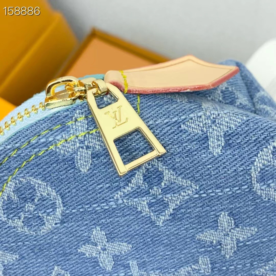 ルイ・ヴィトン P175 ポシェット・コスメティック - おしゃれなデニム素材