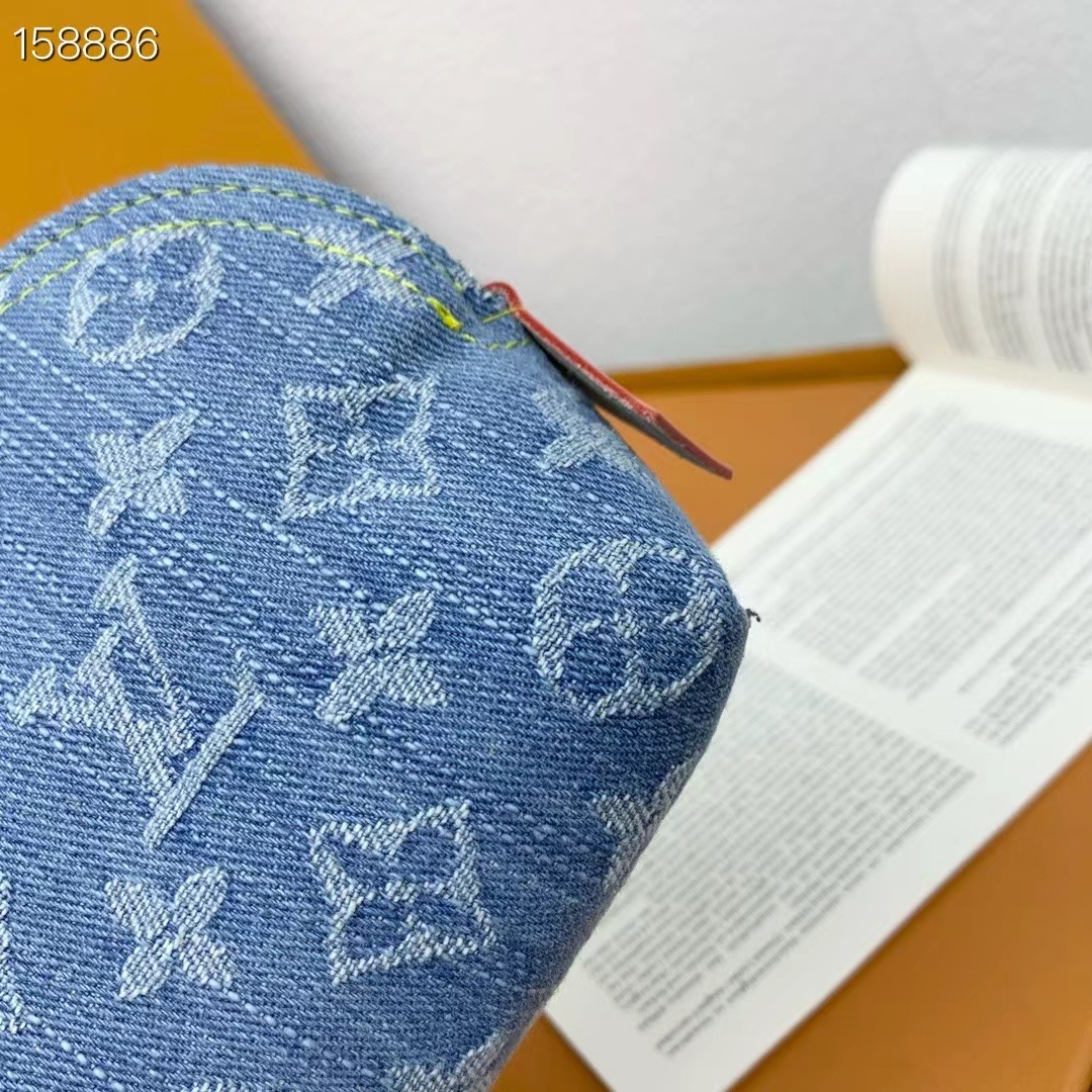 ルイ・ヴィトン P175 ポシェット・コスメティック - おしゃれなデニム素材