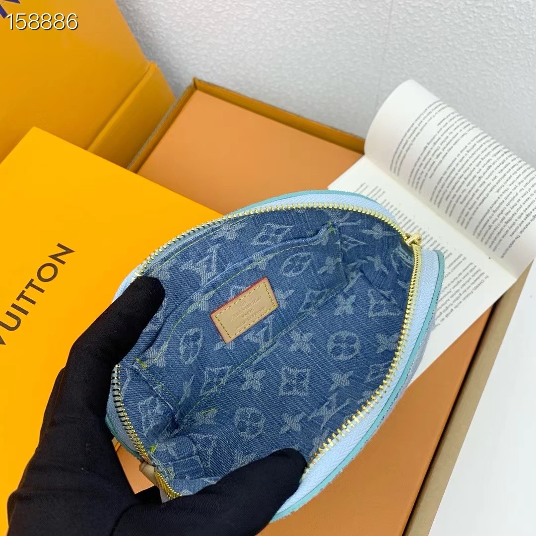 ルイ・ヴィトン P175 ポシェット・コスメティック - おしゃれなデニム素材