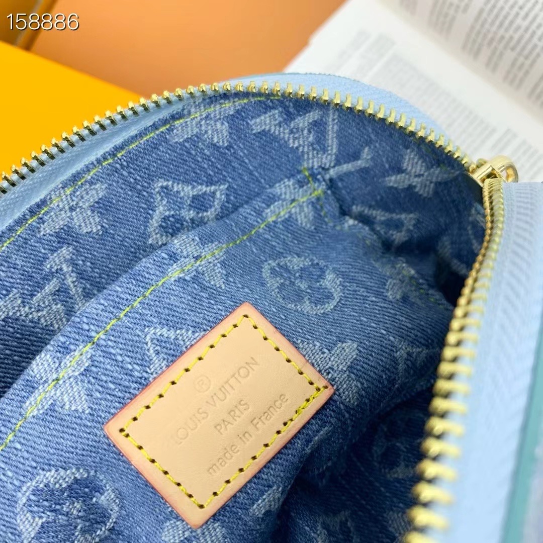 ルイ・ヴィトン P175 ポシェット・コスメティック - おしゃれなデニム素材