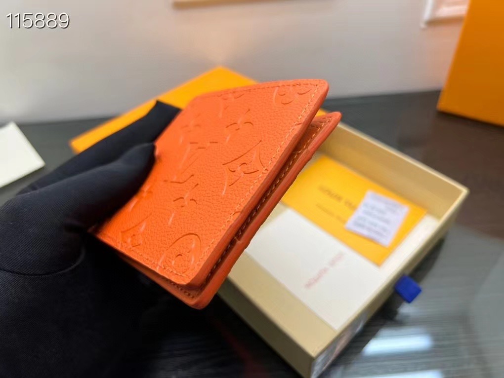 Louis Vuitton P175 短夹 - M81548橙色の洗練されたデザイン