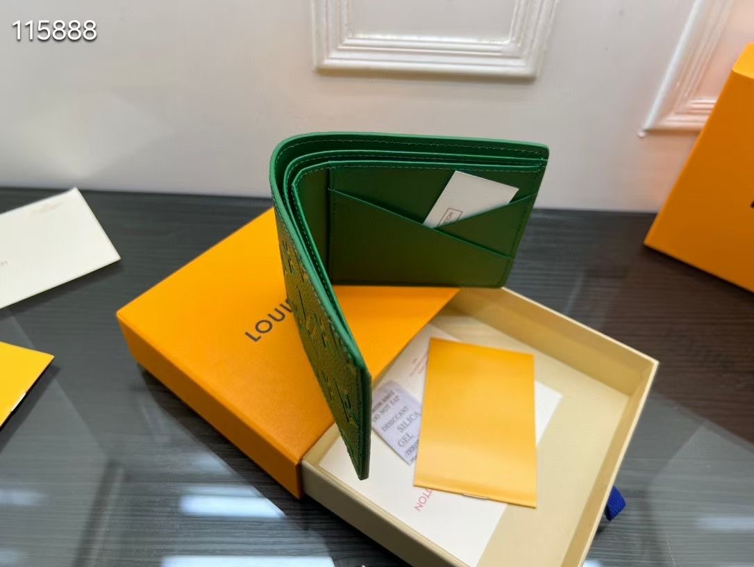 P175 短夹 - 柔らかい黒色Taurllon小牛皮と実用的なデザイン