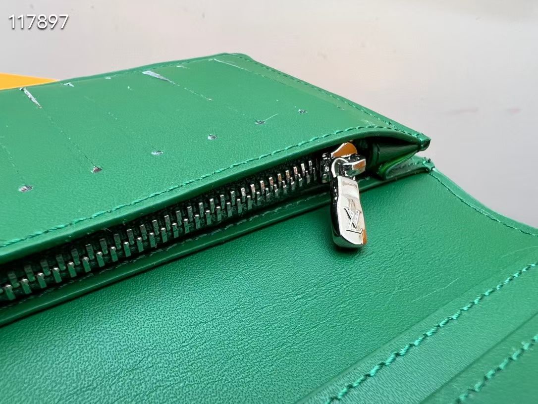 M81546短夹 - ソフトな黒色Taurllon小牛皮の多機能財布