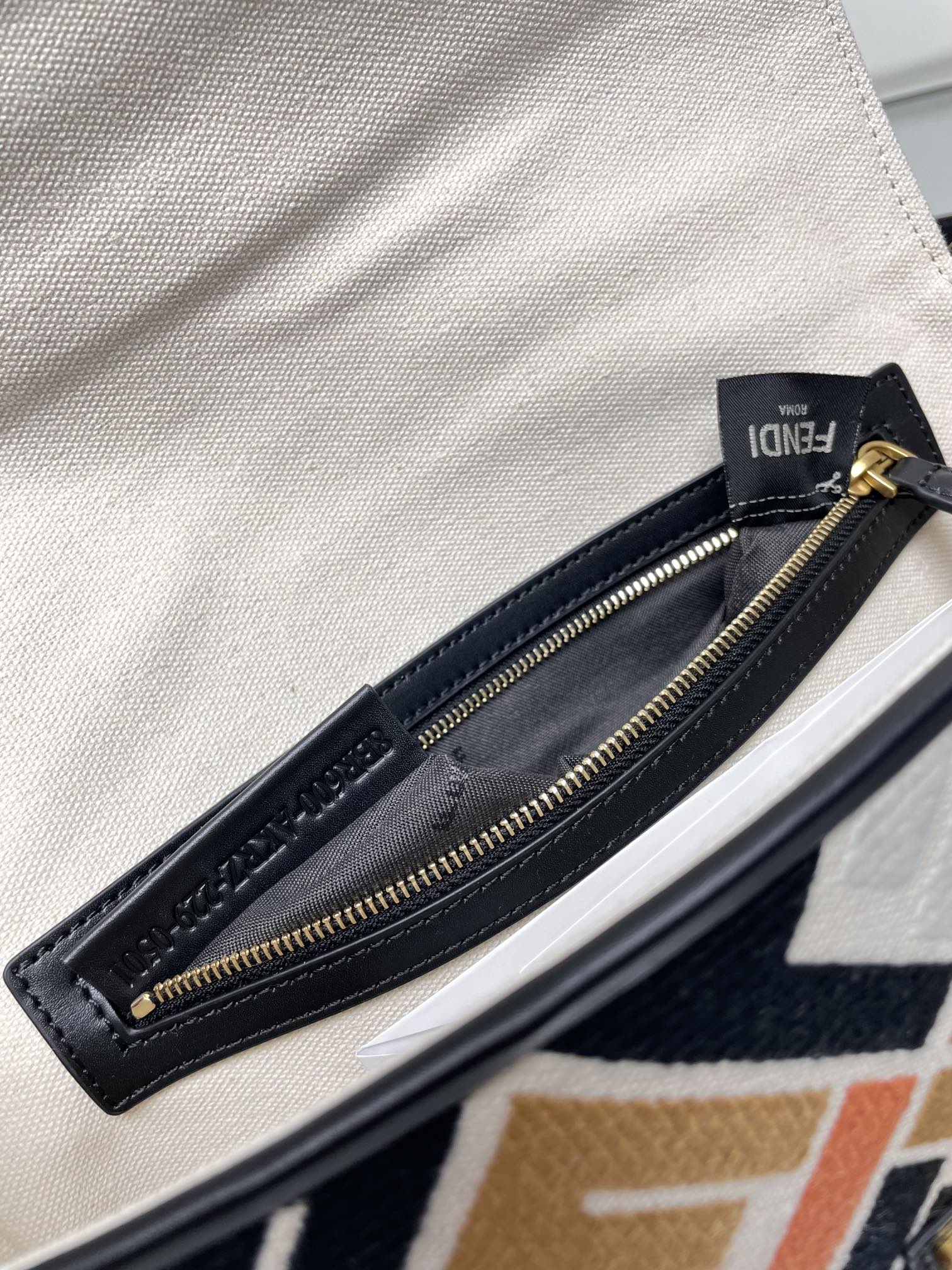 Fendi Baguette Limited Edition Colorful Embroidered Shoulder Baguette, 26x13x6cm 8 i1712021618 7512 2