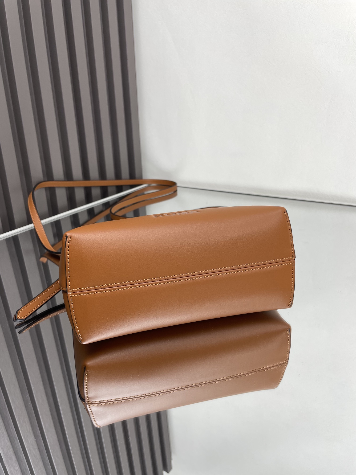 Fendi Mini By The Way Brown Leather Top Handle Crossbody Bag 10 i1712377776 2210 0
