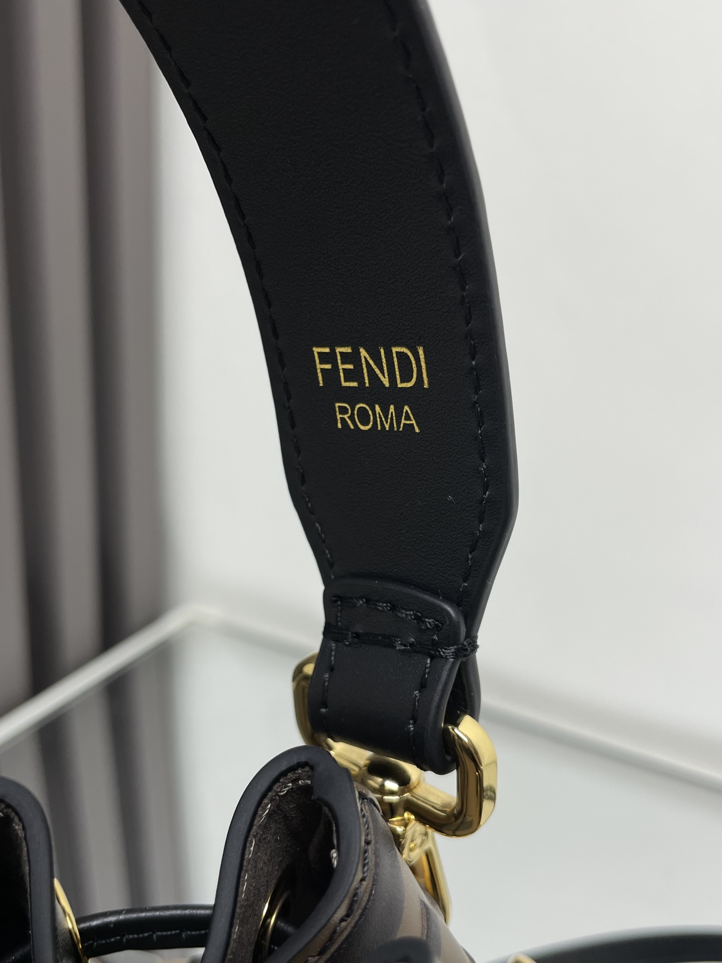 Fendi Mon Tresor Mini Bucket Bag with FF Motif Embroidery and Transparent Sequins 8 i1712413488 9562 5