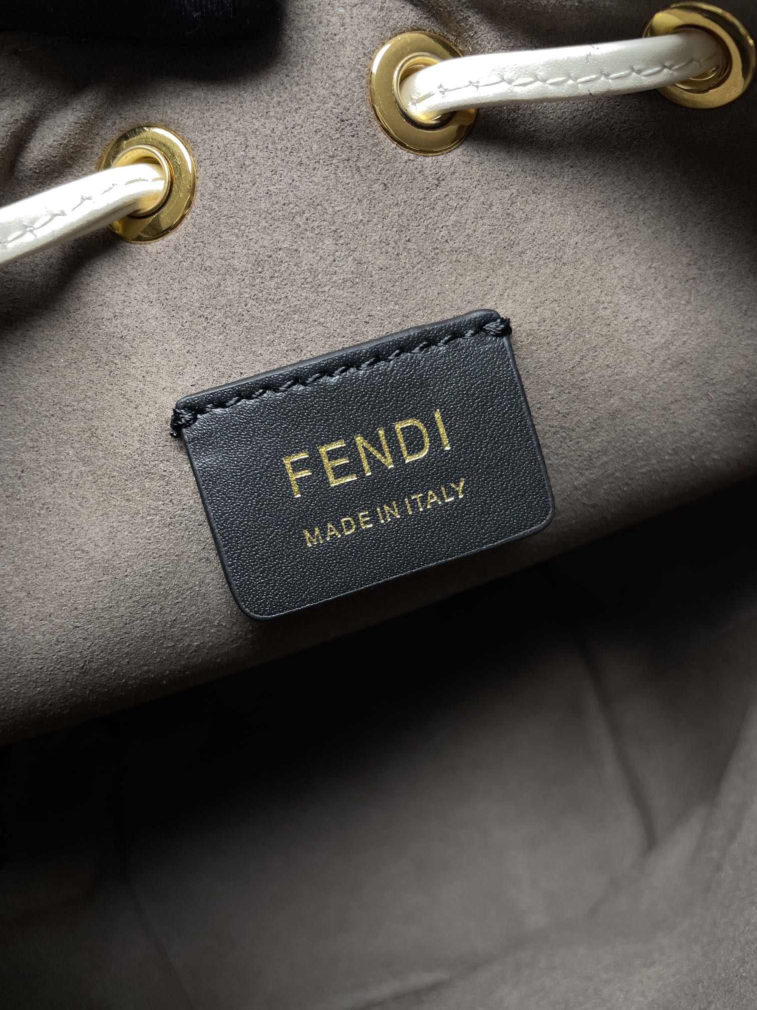 Fendi Mon Tresor Mini Bucket Bag - Italian Leather, Classic Logo, and Drawstring 9 i1712440917 2746 6