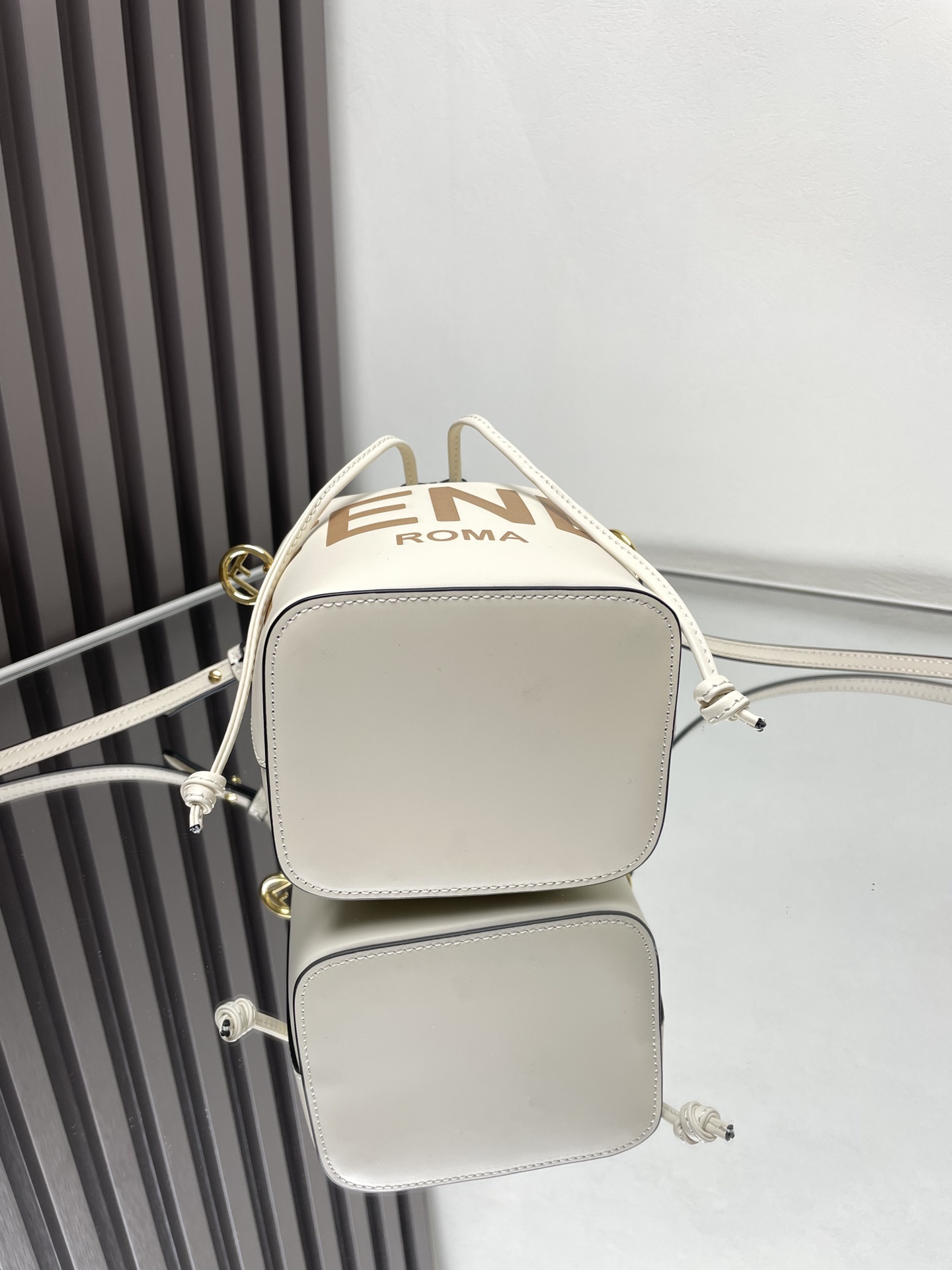 Fendi Mon Tresor Mini Bucket Bag - Italian Leather, Classic Logo, and Drawstring 7 i1712440917 9254 8