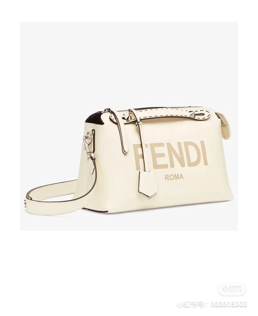 Fendi White Roma Handbag - Stylish Leather Top Handle Satchel Bag 3 i1713622977 2439 3