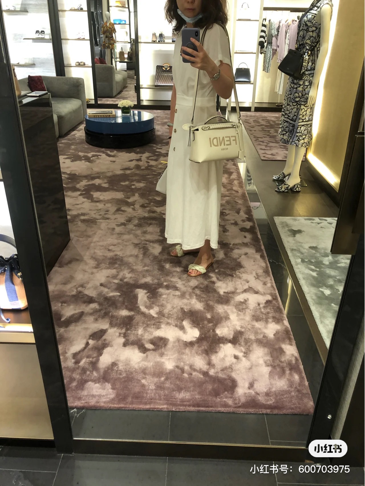 Fendi White Roma Handbag - Stylish Leather Top Handle Satchel Bag 6 i1713622977 9585 4