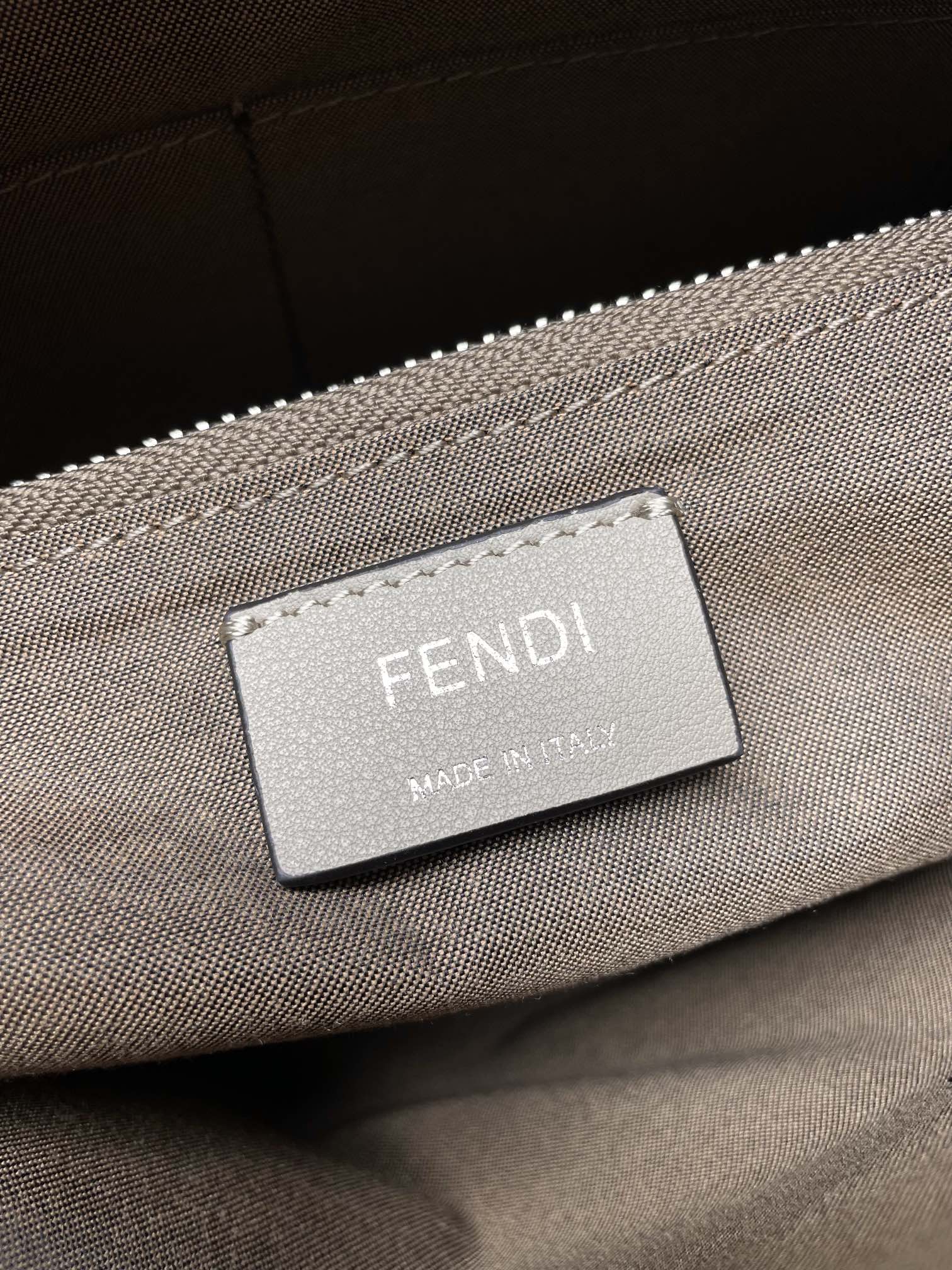Fendi By The Way Boston Bag - Taupe Leather Satchel with Adjustable Strap 10 i1715350993 3302 2