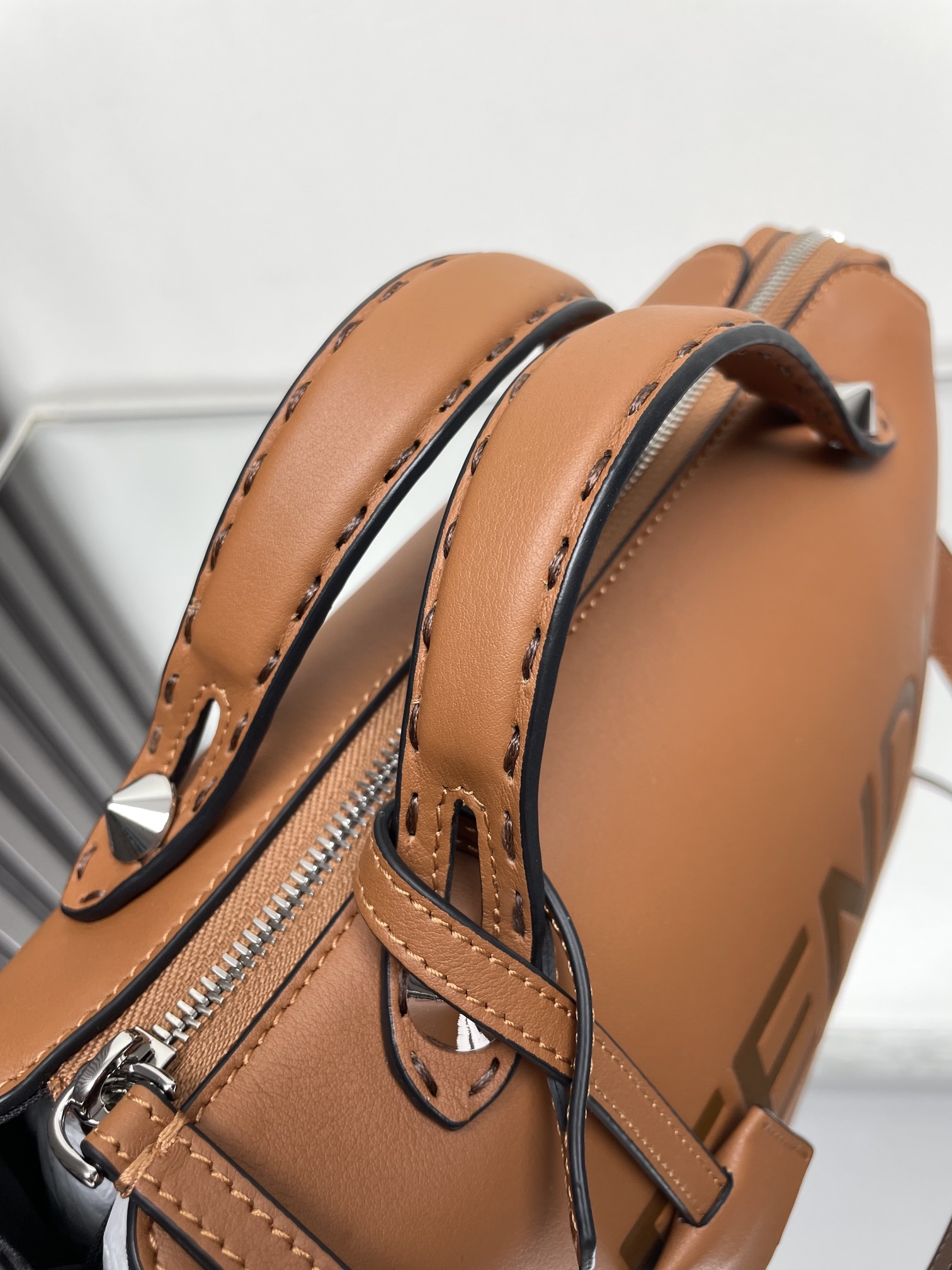 Fendi By The Way Boston Bag - Elegant Leather Handbag with Adjustable Strap 4 i1715351329 9500 8