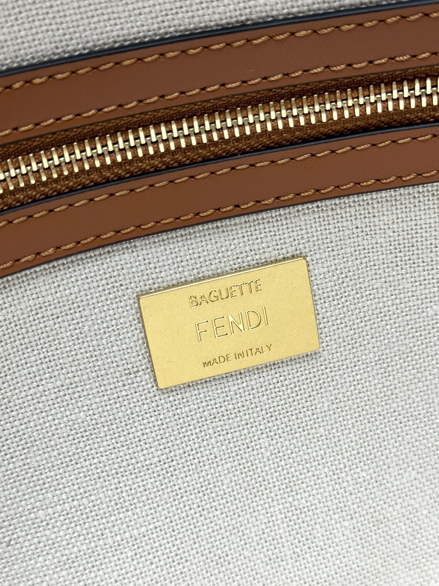 Fendi Baguette Rainbow Embroidered Denim Shoulder Bag with Double F Logo 10 i1719295067 504 0