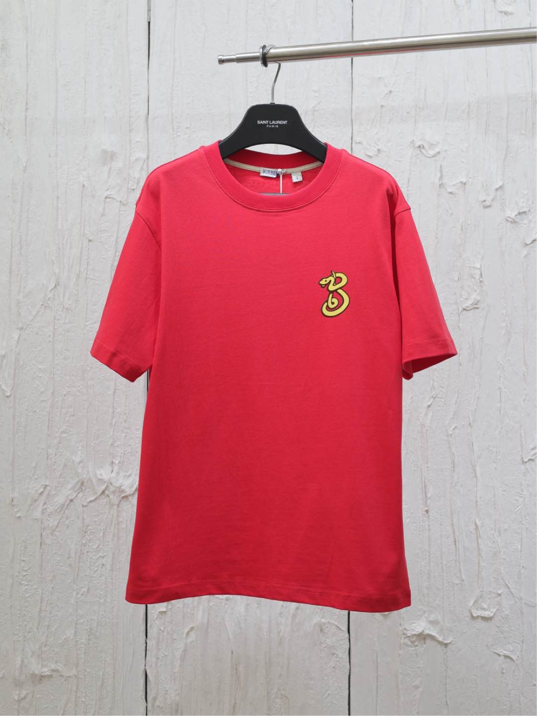 Camiseta de manga corta con estampado limitado Burberry*/Burberry 25 Year of the Snake Confeccionada con tela de algodó…