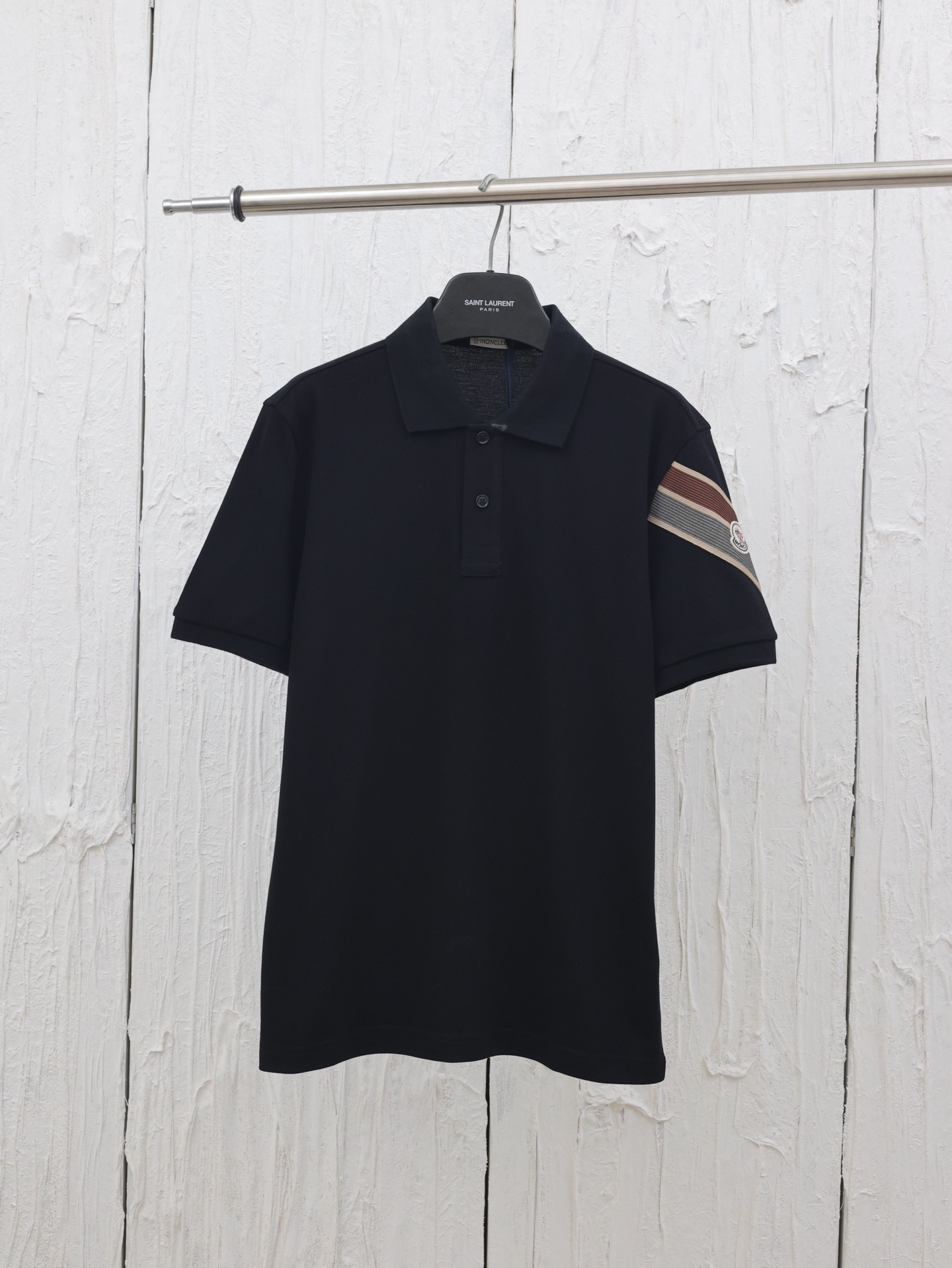 Moncle*/Montclair polo de punto piqué de algodón nuevo de primavera 25ss, esta polo está hecha de tela de punto piqué d…