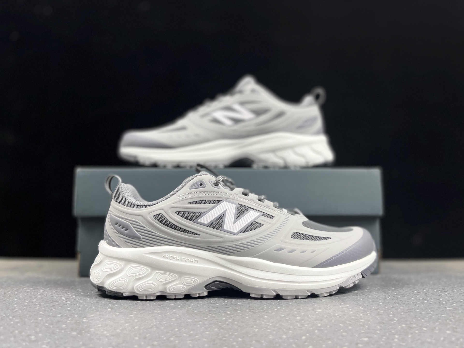 ️ 真标✅采用了ABZORB吸震材料大底效果韩风穿搭款,新百伦New Balance MT410系列老爹风休闲运动野跑旅游鞋 MT4105FS