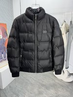 Louis Vuitton Clothing Down Jacket White Duck Down Fall/Winter Collection Fashion Casual