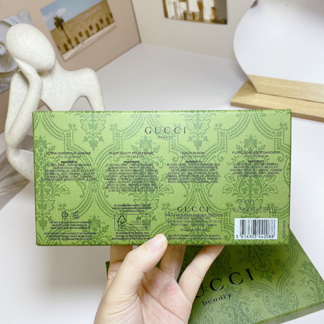 Gucci Miniature Perfume Set - Flora Gorgeous Gardenia, Jasmine, Guilty, Bloom 6 i1698770083 1500 0