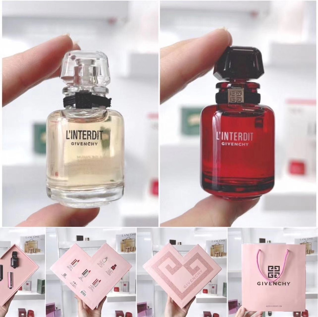 Givenchy Heart Set of 5, Lipstick Samples and Miniature Perfume Gift Set 2 i1701924899 9000 0