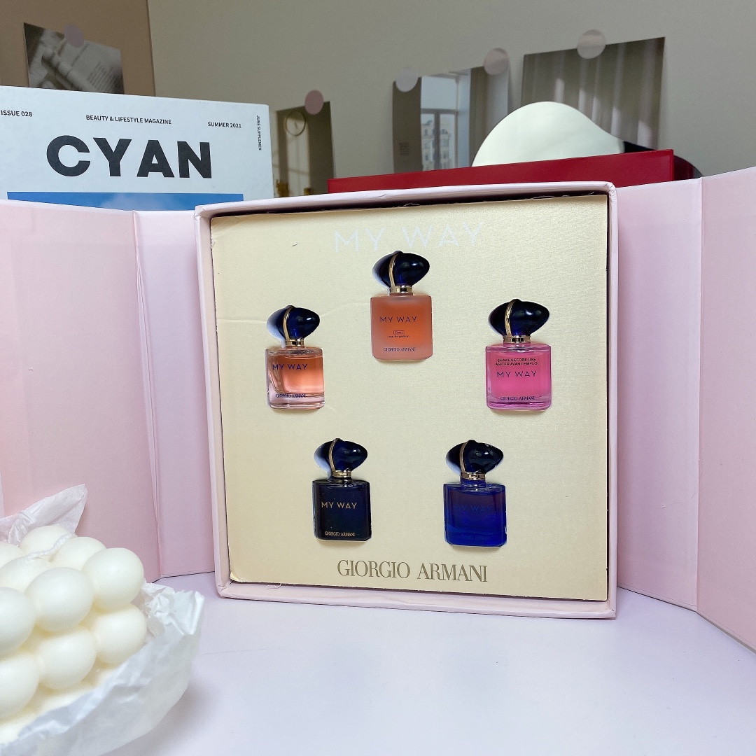 70. Armani Invisible Fragrance Gift Box Perfume Five-Piece Set 🔜 1:1 Quality❗️ Q-version Armani My Way Perfume Sample …