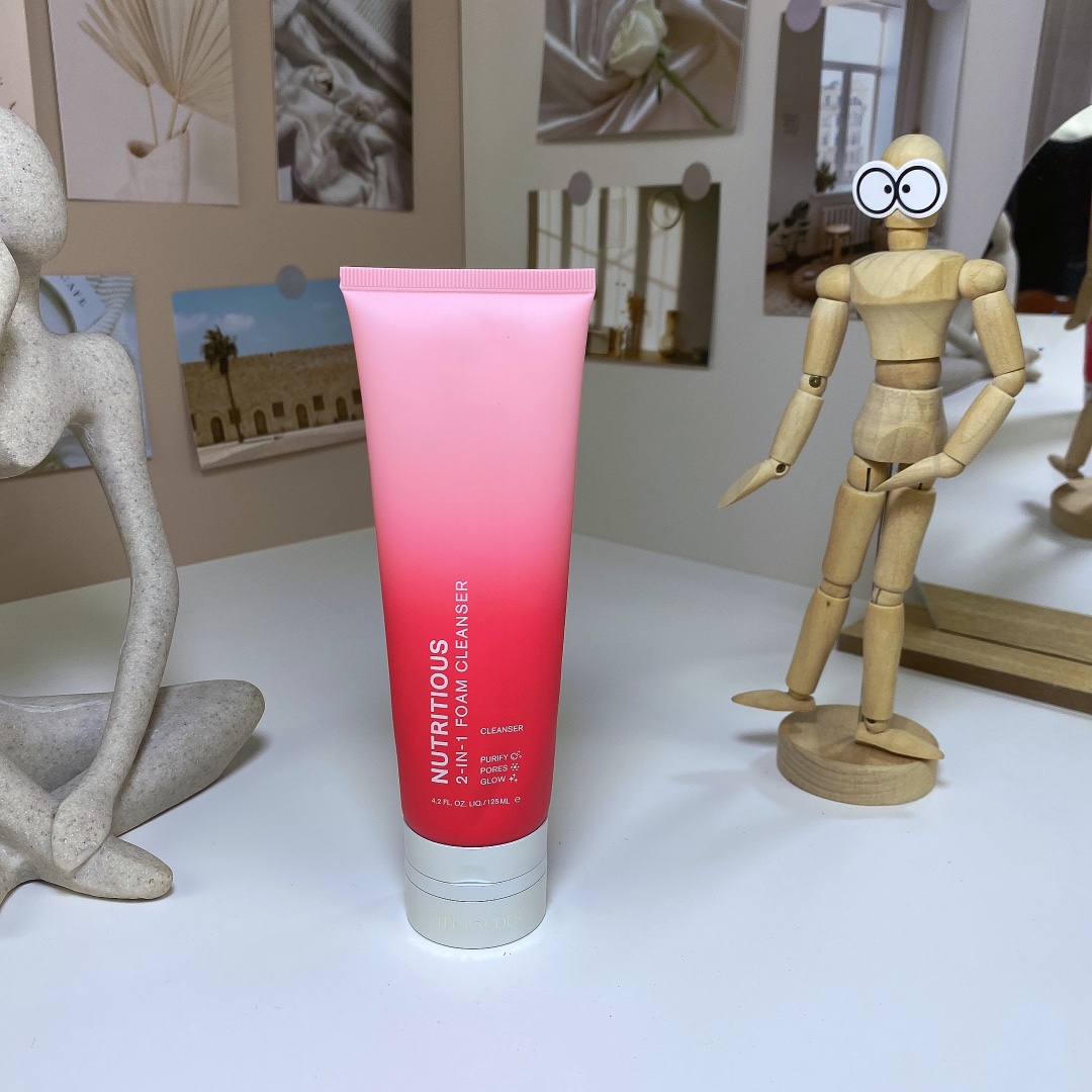 45. Limpiador facial de granada roja de Estée Lauder nueva versión 125ml 🔜 Versión Mingtong. ¡Alta calidad! 🇺🇸 Estée…
