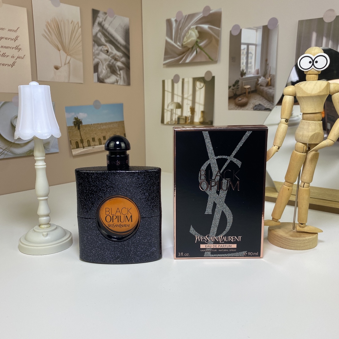 75. Perfume YSL Black Opium 90ml/versión Mingtong 🔜 Versión Mingtong. ¡Alta calidad! Código oculto ✅ Fragancia intensa…