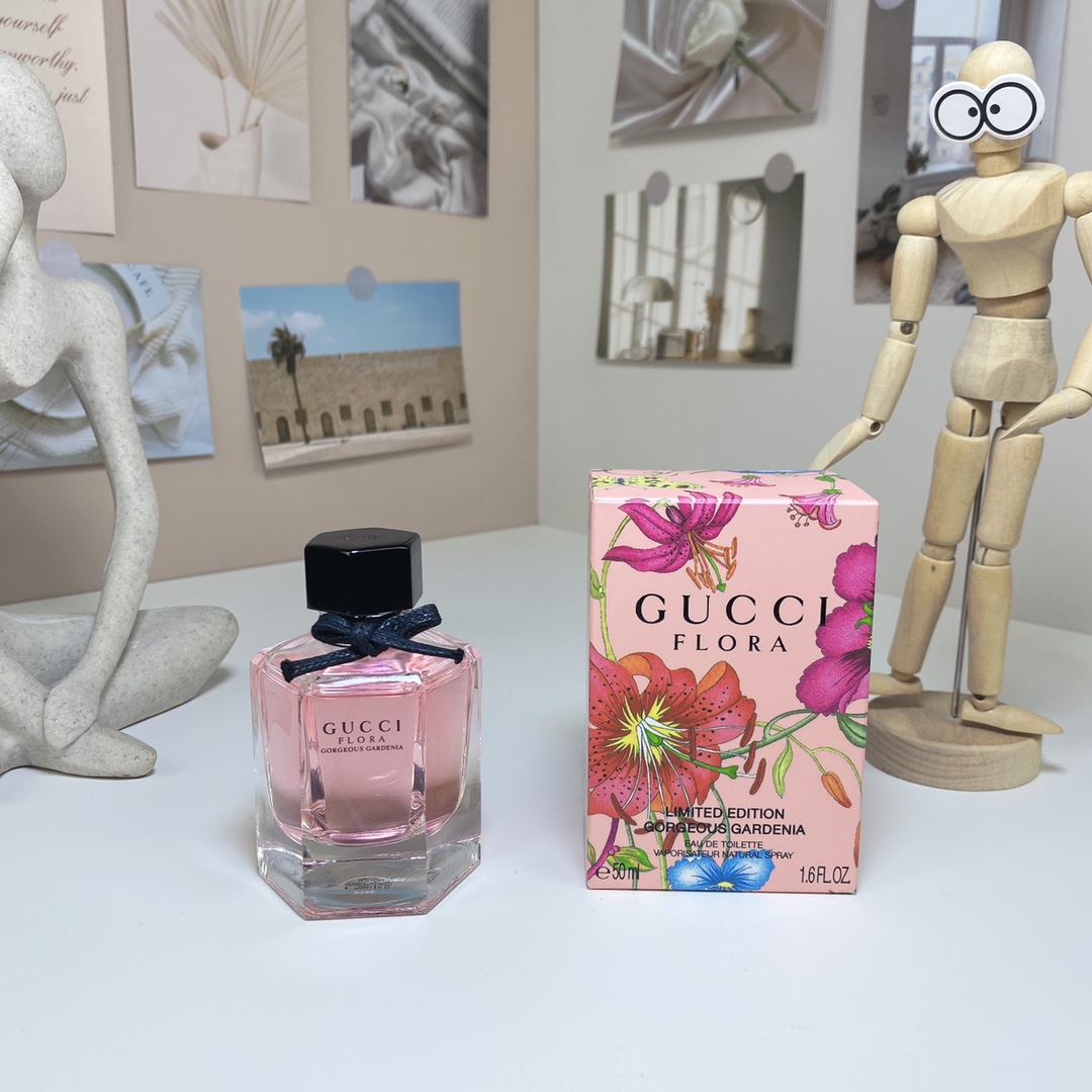 70. Perfume Gucci Flora Gorgeous Gardenia rosa 50ml/versión Mingtong 🔜 Versión Mingtong. Alta calidad❗ código oculto ✅…