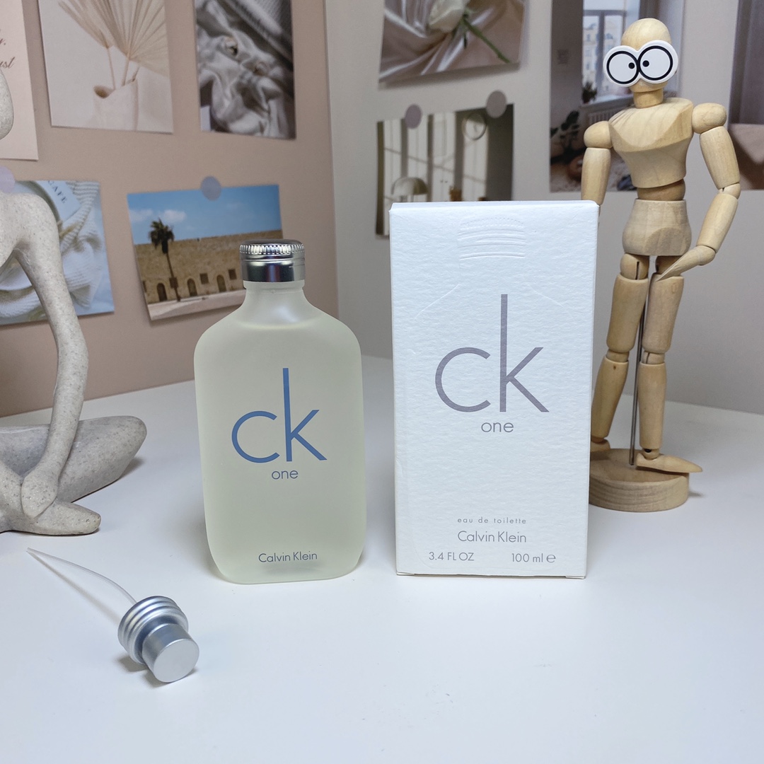 75. CK One Perfume 100ml/Edición Mingtong 🔜 Edición Mingtong. ¡Alta calidad! 🇺🇸 Calvin Klein/Calvin Klein Único 100m…