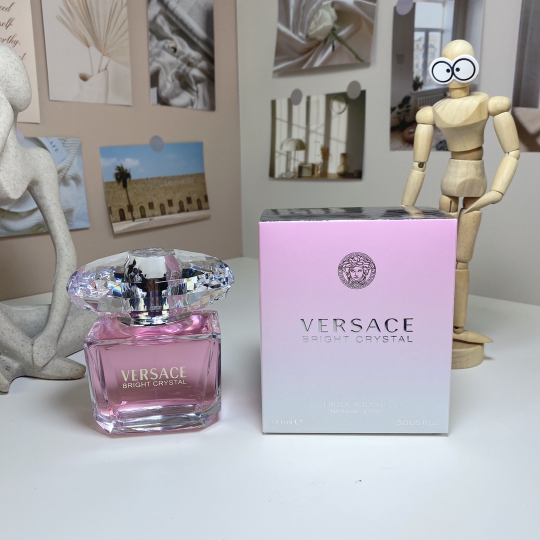 70. Versace Bright Crystal perfume 90ml/Mingtong version 🔜 Mingtong version. High quality❗🇮🇹VERSACE/Versace Bright C…