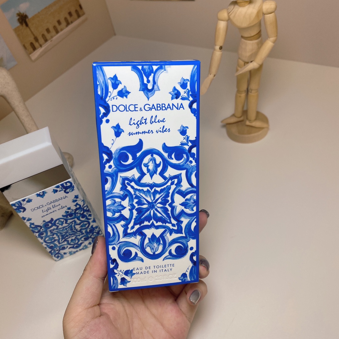 Dolce & Gabbana Light Blue Summer Vibes EDT - 100ml Floral Fruity Scent 5 i1716619251 6243 0