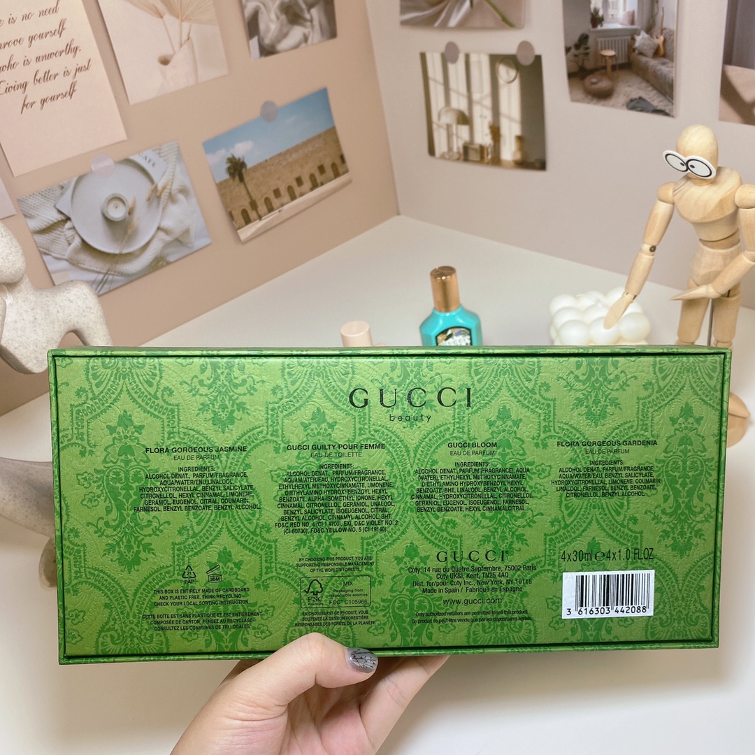 Gucci Miniature Perfume Set - Flora, Bloom, Guilty - 4 x 30ml with Sprayer 7 i1716970717 3664 1
