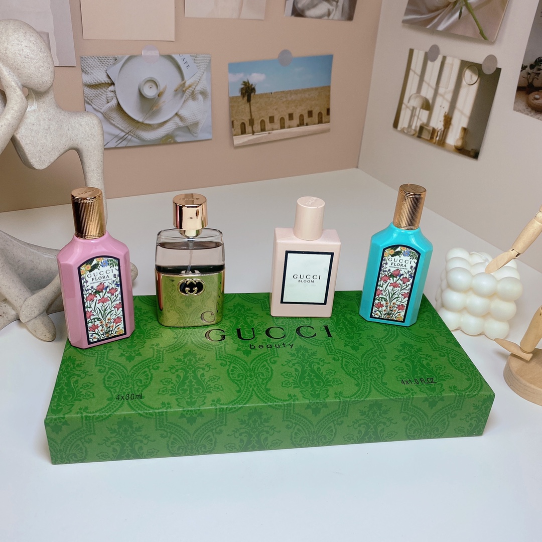 Gucci Miniature Perfume Set - Flora, Bloom, Guilty - 4 x 30ml with Sprayer 5 i1716970717 5278 2