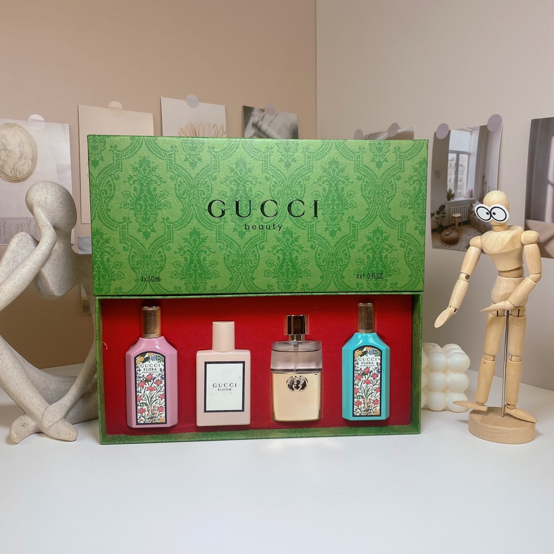 Gucci Miniature Perfume Set - Flora, Bloom, Guilty - 4 x 30ml with Sprayer 2 i1716970717 8009 0