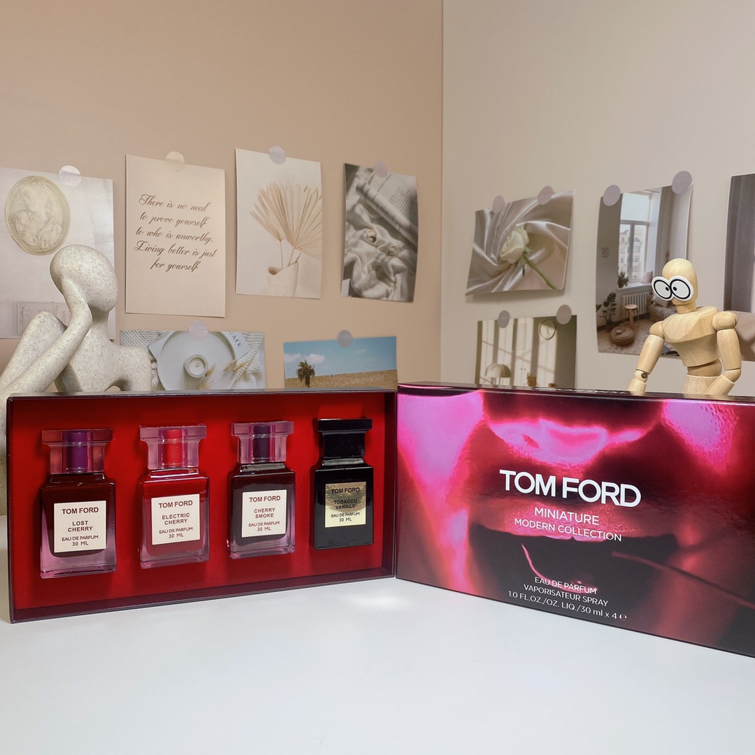 Tom Ford Miniature Modern Collection Cherry Perfume Set - 4 x 30ml 1 i1716970838 5583 4