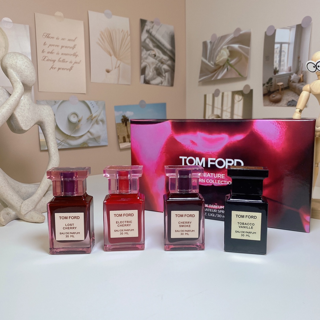 Tom Ford Miniature Modern Collection Cherry Perfume Set - 4 x 30ml 3 i1716970838 8632 7