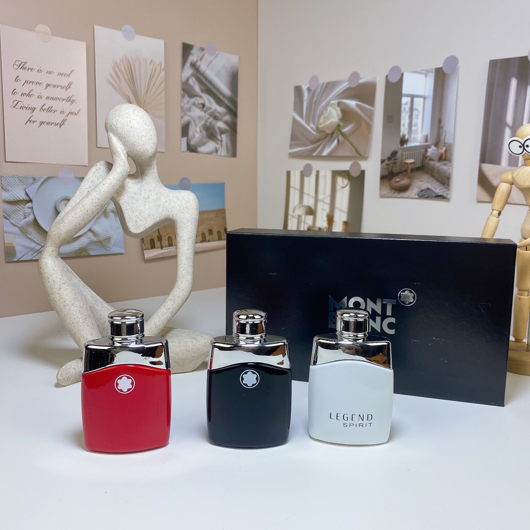 Montblanc Men's Miniature Perfume Set - Legend, Spirit, Red Flame - 3 x 30ml 4 i1718593058 2608 0