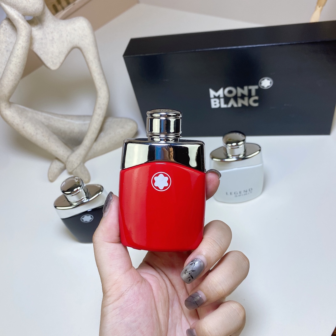 Montblanc Men's Miniature Perfume Set - Legend, Spirit, Red Flame - 3 x 30ml 5 i1718593058 676 0